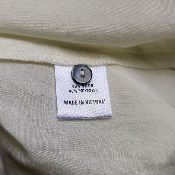 Zoa New York ivory roll tab sleeve top - Picture 3 of 4